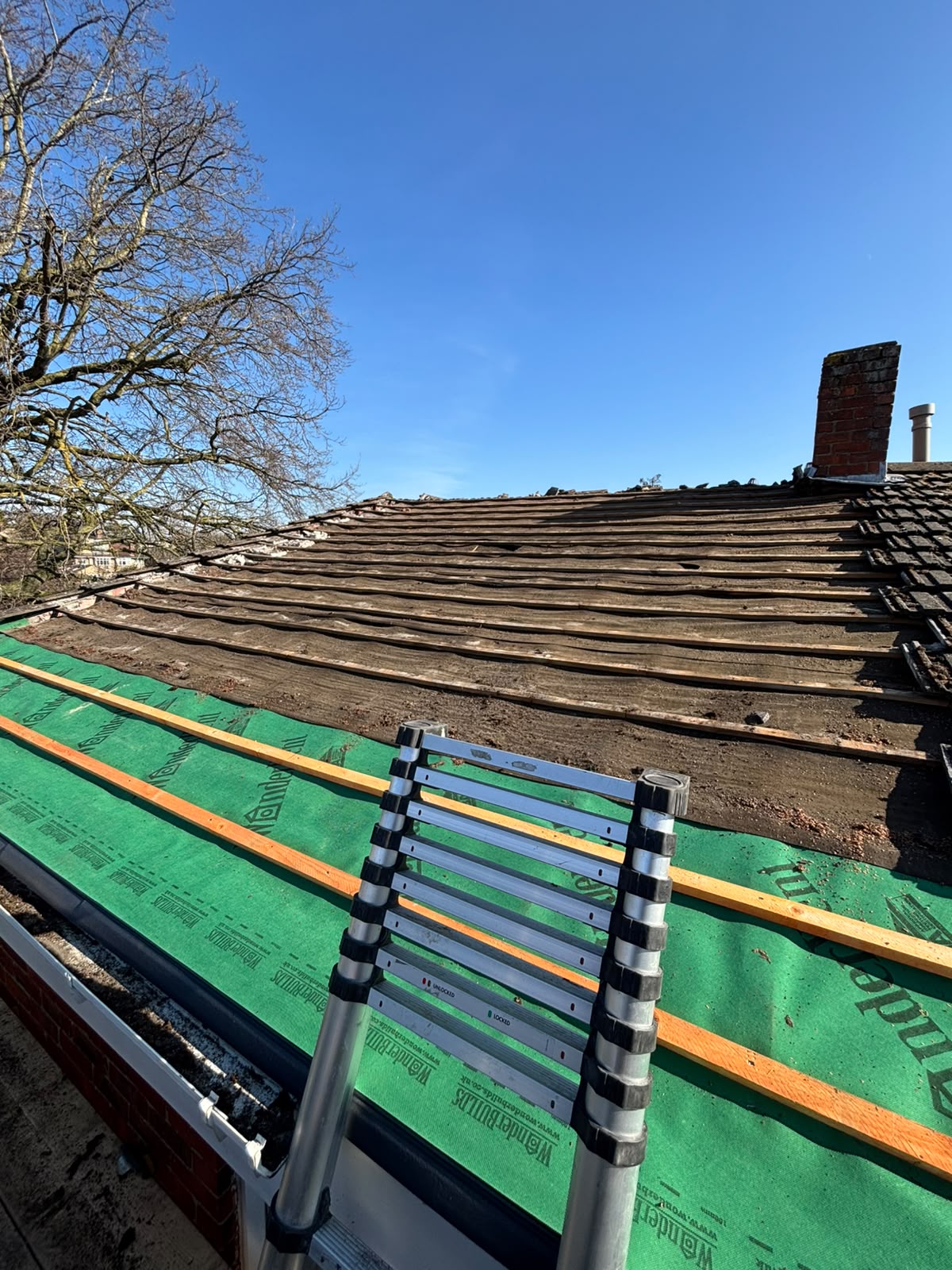 Pitched roof — before photo 1 by White Horse Roofing Services, Oxfordshire