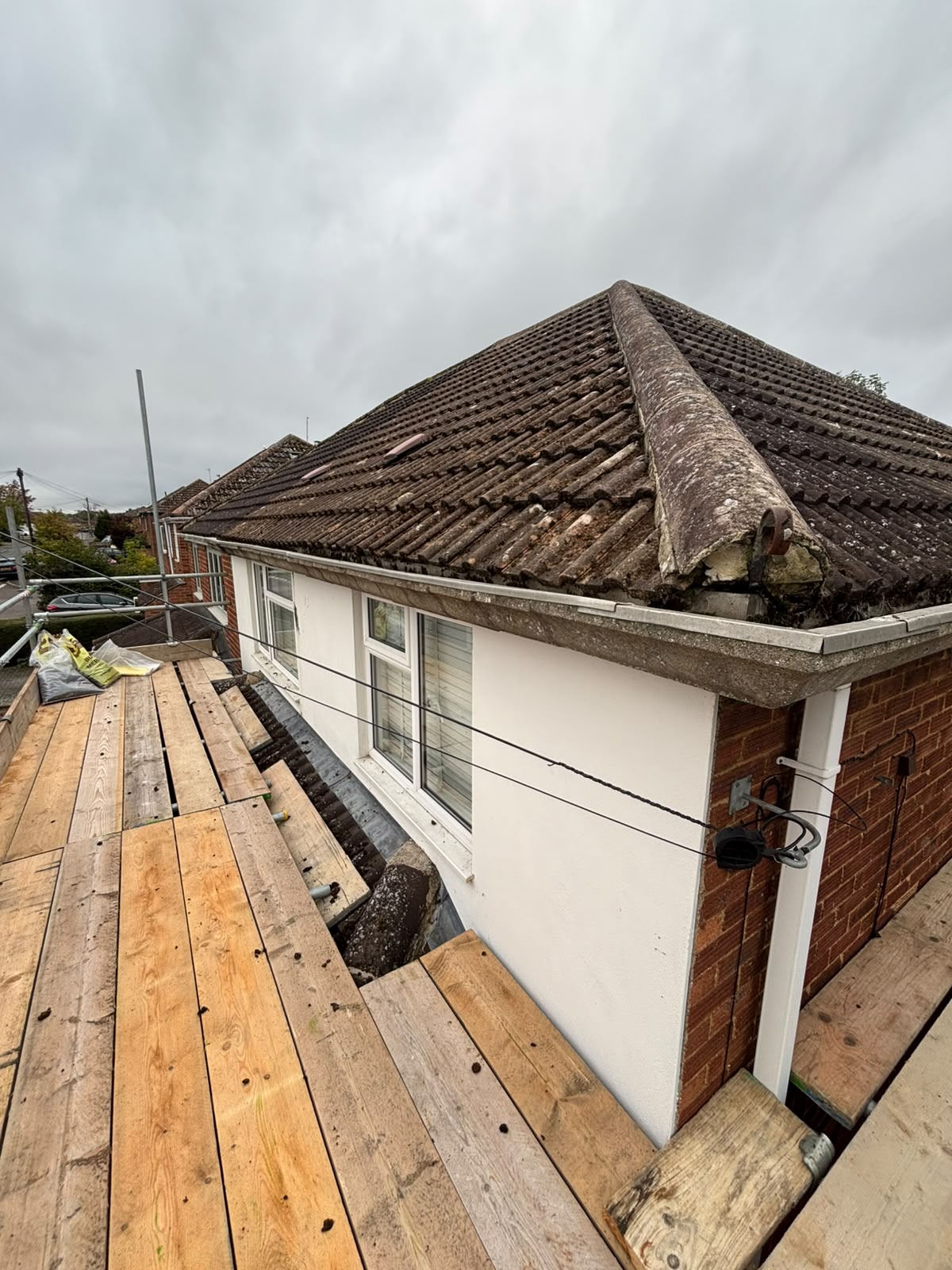 Pitched roof — before photo 10 by White Horse Roofing Services, Oxfordshire